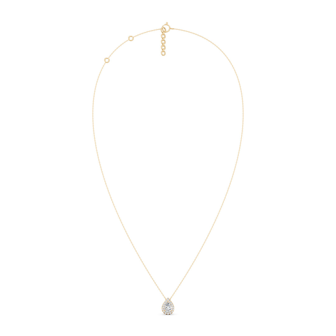 Glow Round Solitaire Ladies Pendant