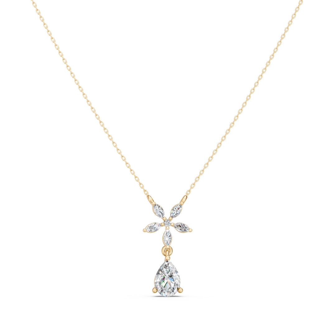 Celeste MarquiseSolitaire Ladies Pendant