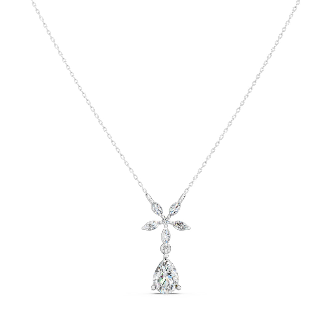 Celeste MarquiseSolitaire Ladies Pendant