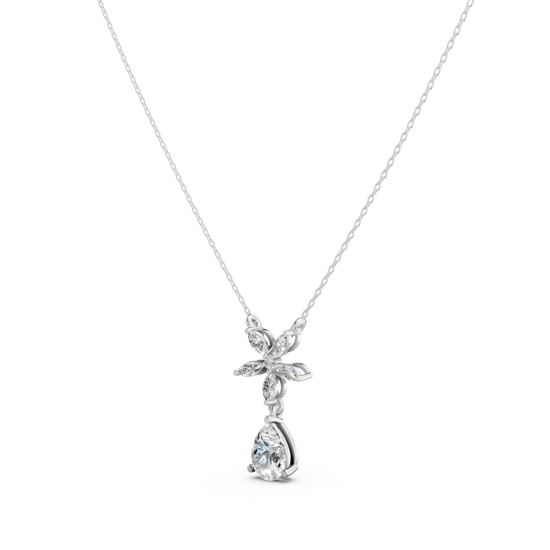 Celeste MarquiseSolitaire Ladies Pendant