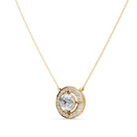 Load image into Gallery viewer, Cosmos Round Solitaire Ladies Pendant
