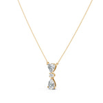 Load image into Gallery viewer, Prism Oval Solitaire Ladies Pendant
