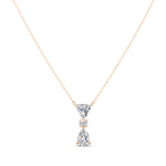 Load image into Gallery viewer, Prism Oval Solitaire Ladies Pendant
