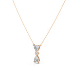 Load image into Gallery viewer, Prism Oval Solitaire Ladies Pendant
