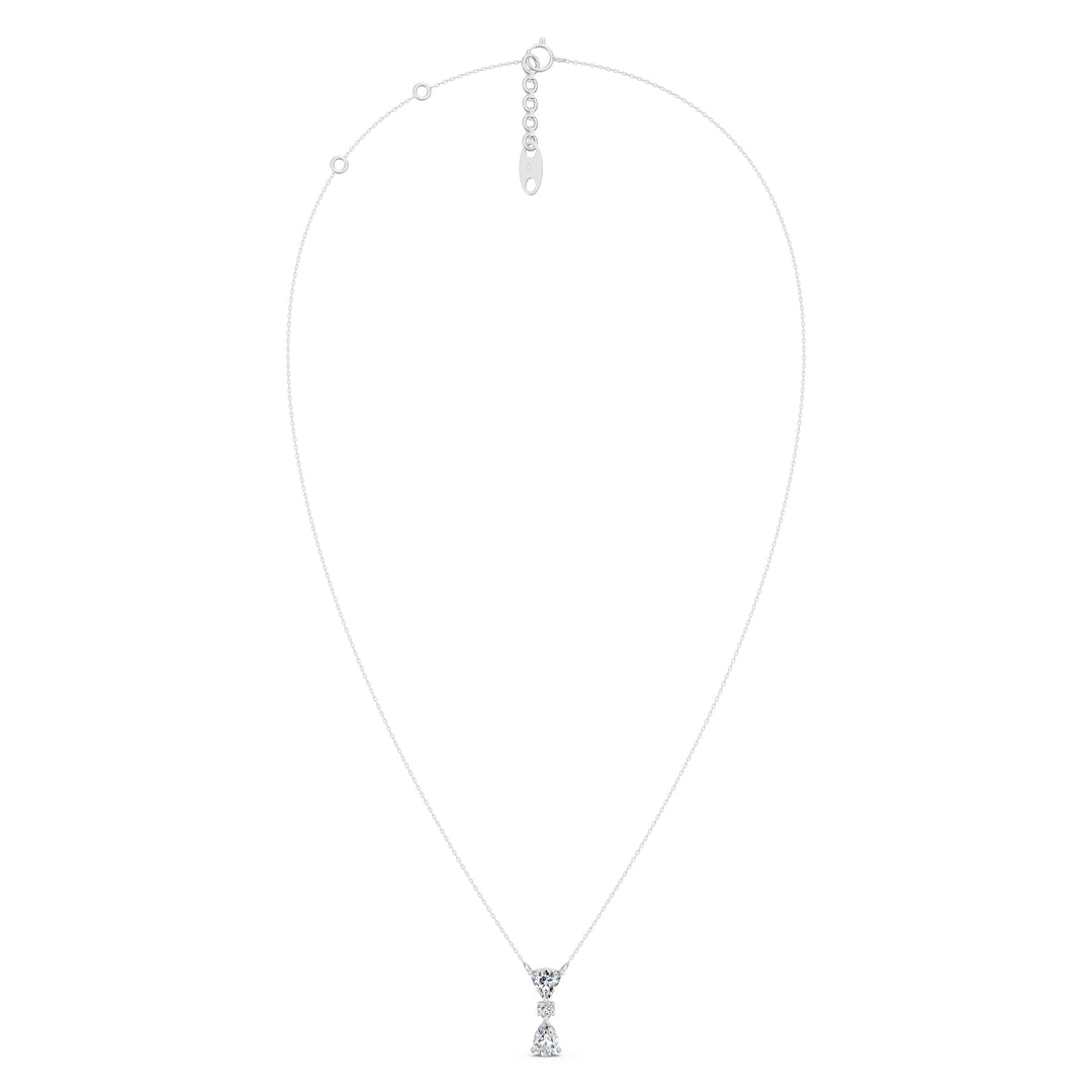 Prism Oval Solitaire Ladies Pendant