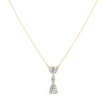Load image into Gallery viewer, Crown Heart Solitaire Ladies Pendant
