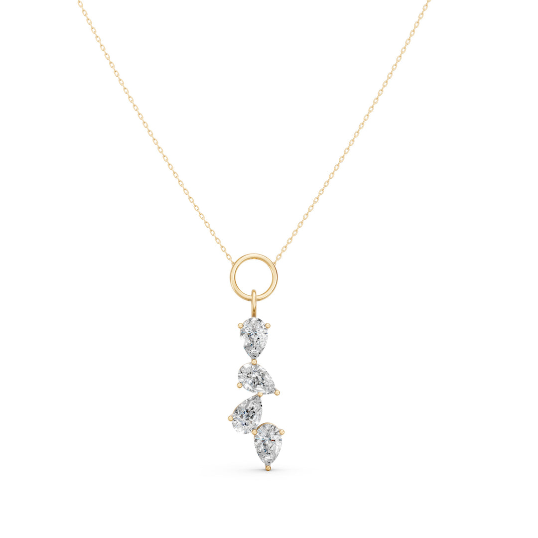 ElitePear Solitaire Ladies Pendant