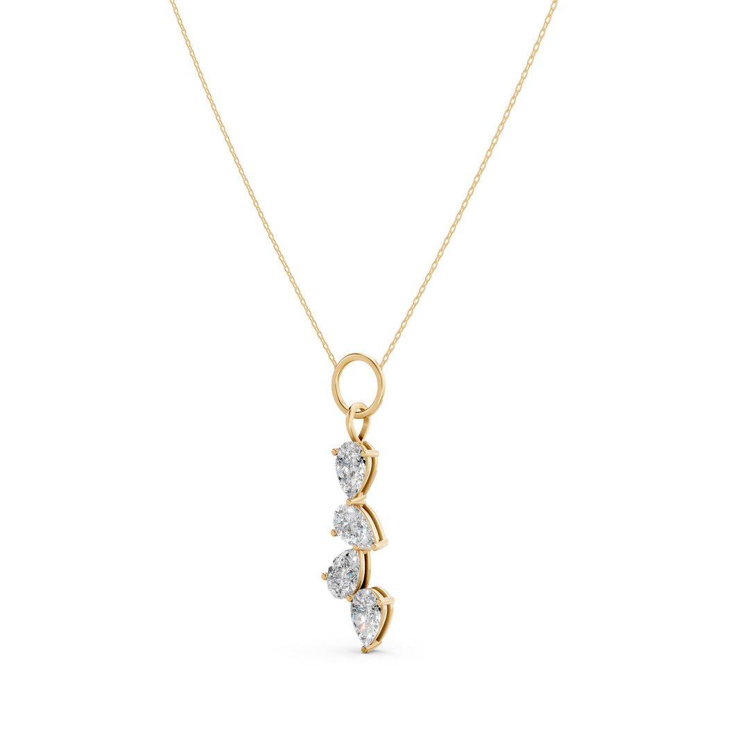 ElitePear Solitaire Ladies Pendant