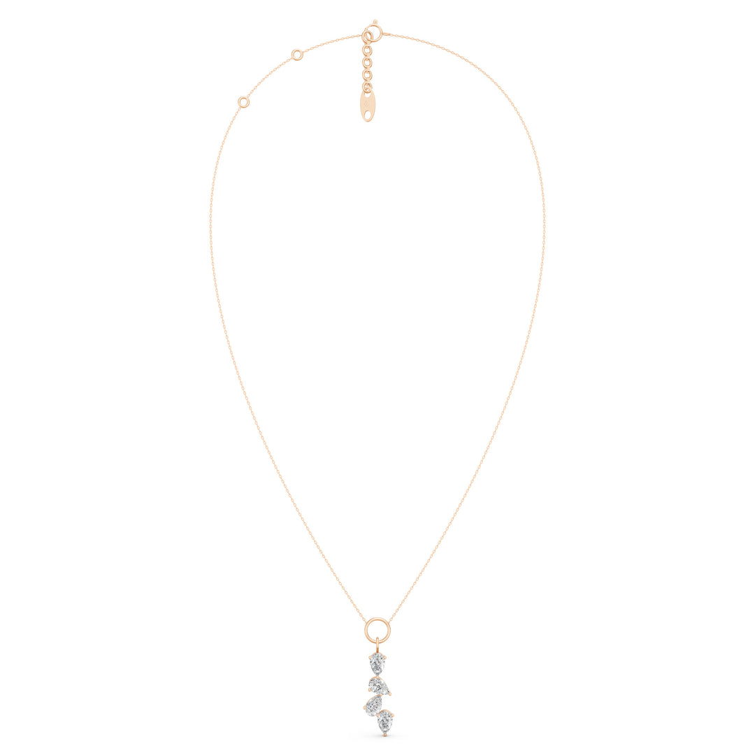 ElitePear Solitaire Ladies Pendant