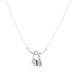 Load image into Gallery viewer, Shaira Diamond and Green Stone Necklace
