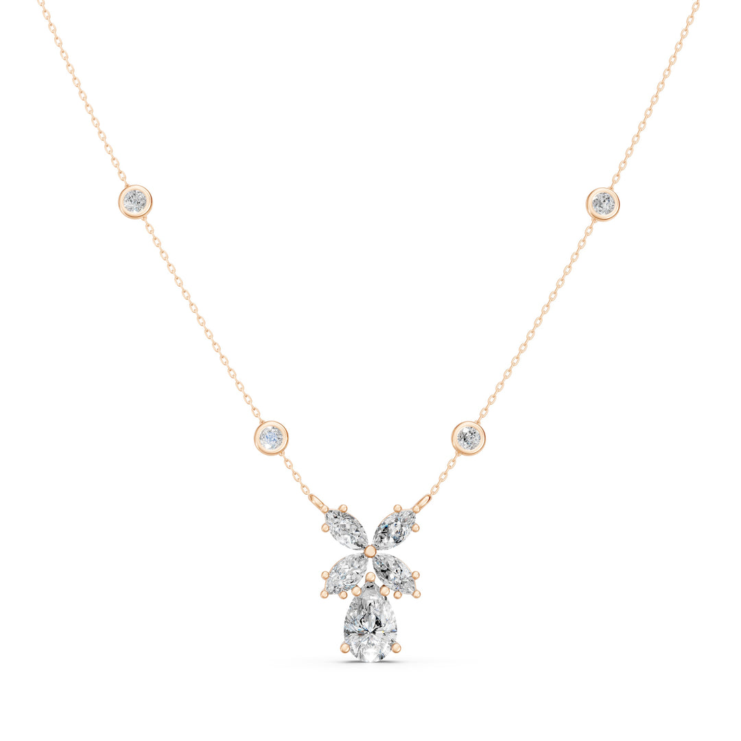Bliss MarquiseSolitaire Ladies Pendant