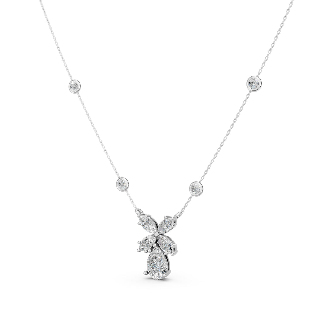 Samya Fancy Diamond Necklace
