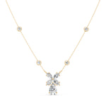 Load image into Gallery viewer, Samya Fancy Diamond Necklace
