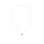 Load image into Gallery viewer, Era Round Diamond Cluster Slider Ladies Pendant
