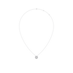 Load image into Gallery viewer, Era Round Diamond Cluster Slider Ladies Pendant
