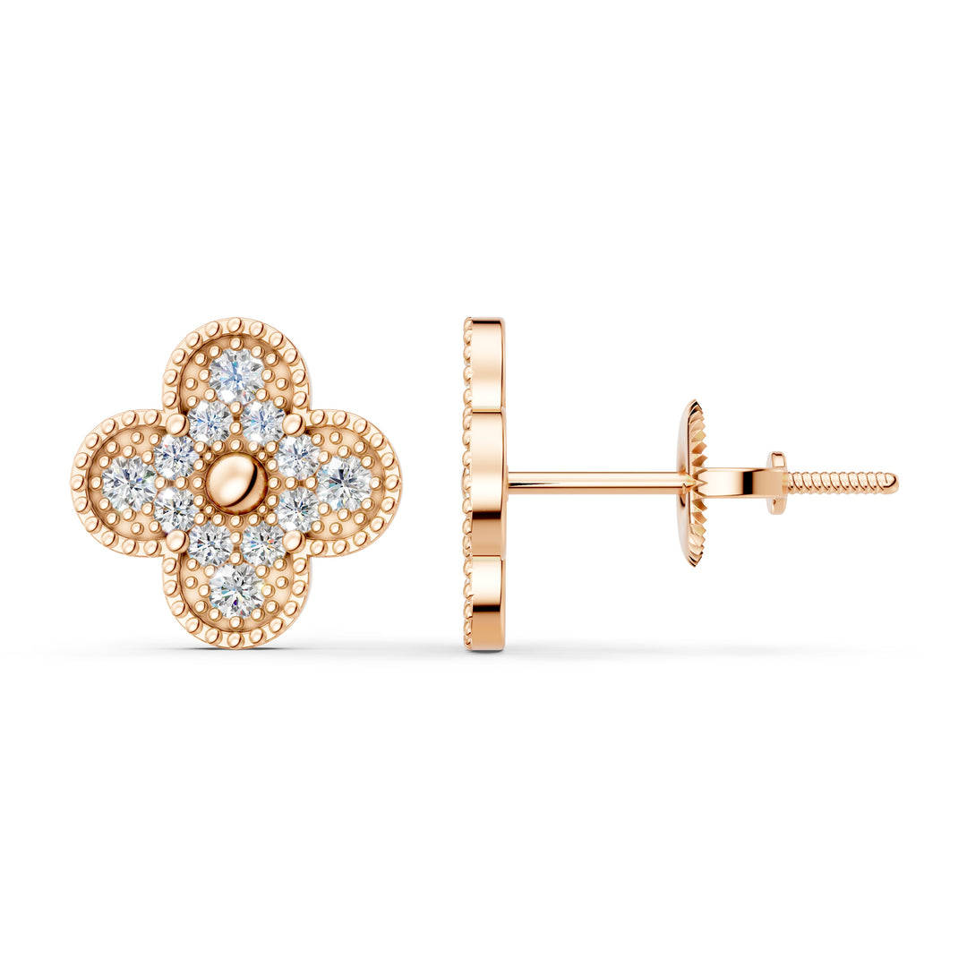 Tivon Round Ladies Earring
