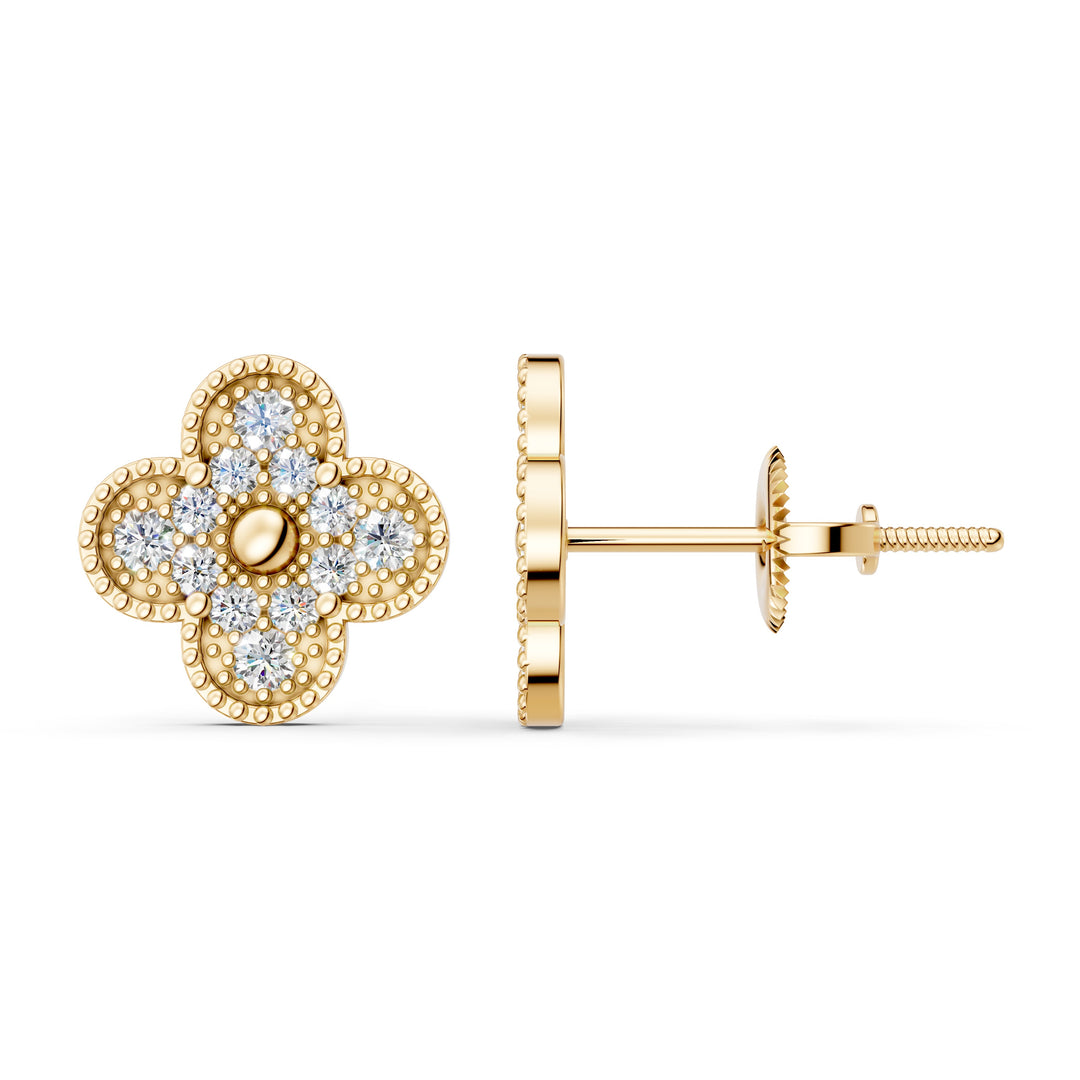 Tivon Round Ladies Earring