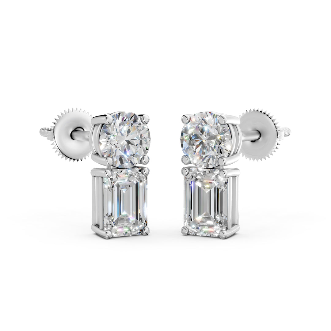 Silk Emerald Ladies Earring