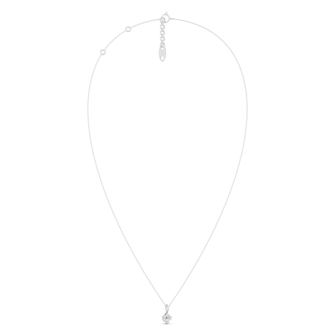 Velix Round Solitaire Ladies Pendant