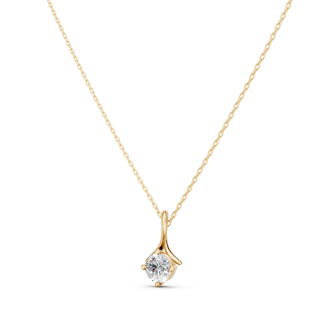 Orna Solitaire Diamond Pendent