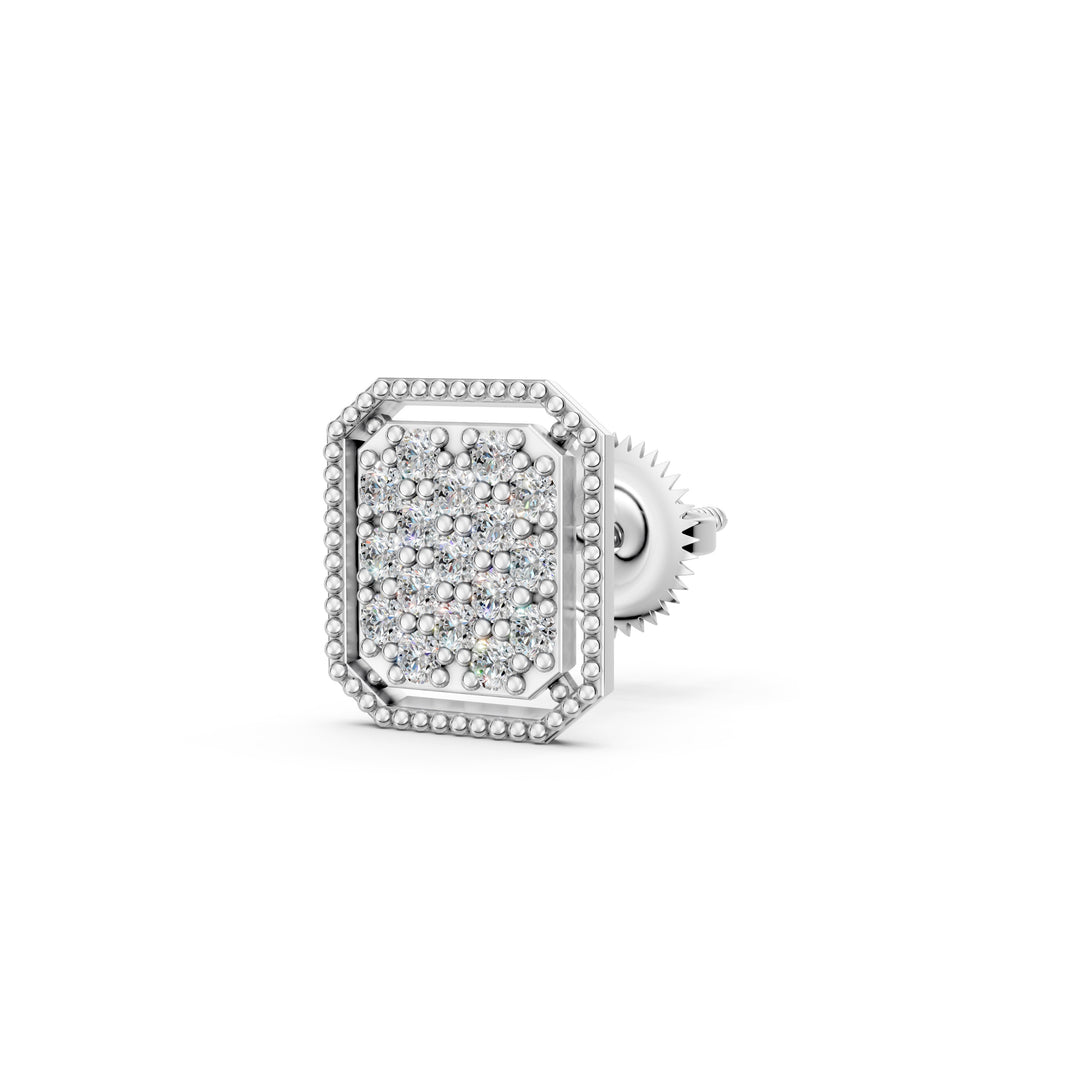 Orina Round Ladies Earring