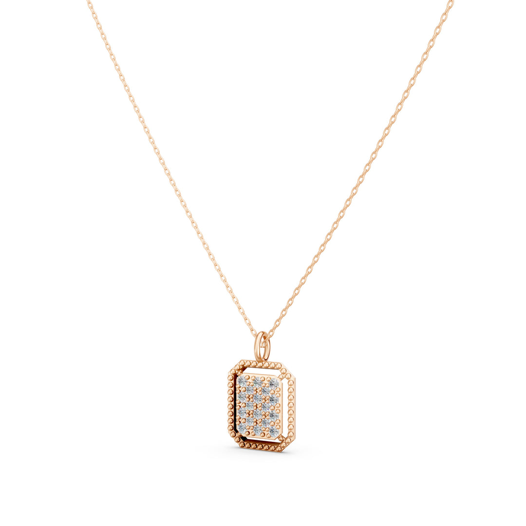 Nora Diamond chain Pendent