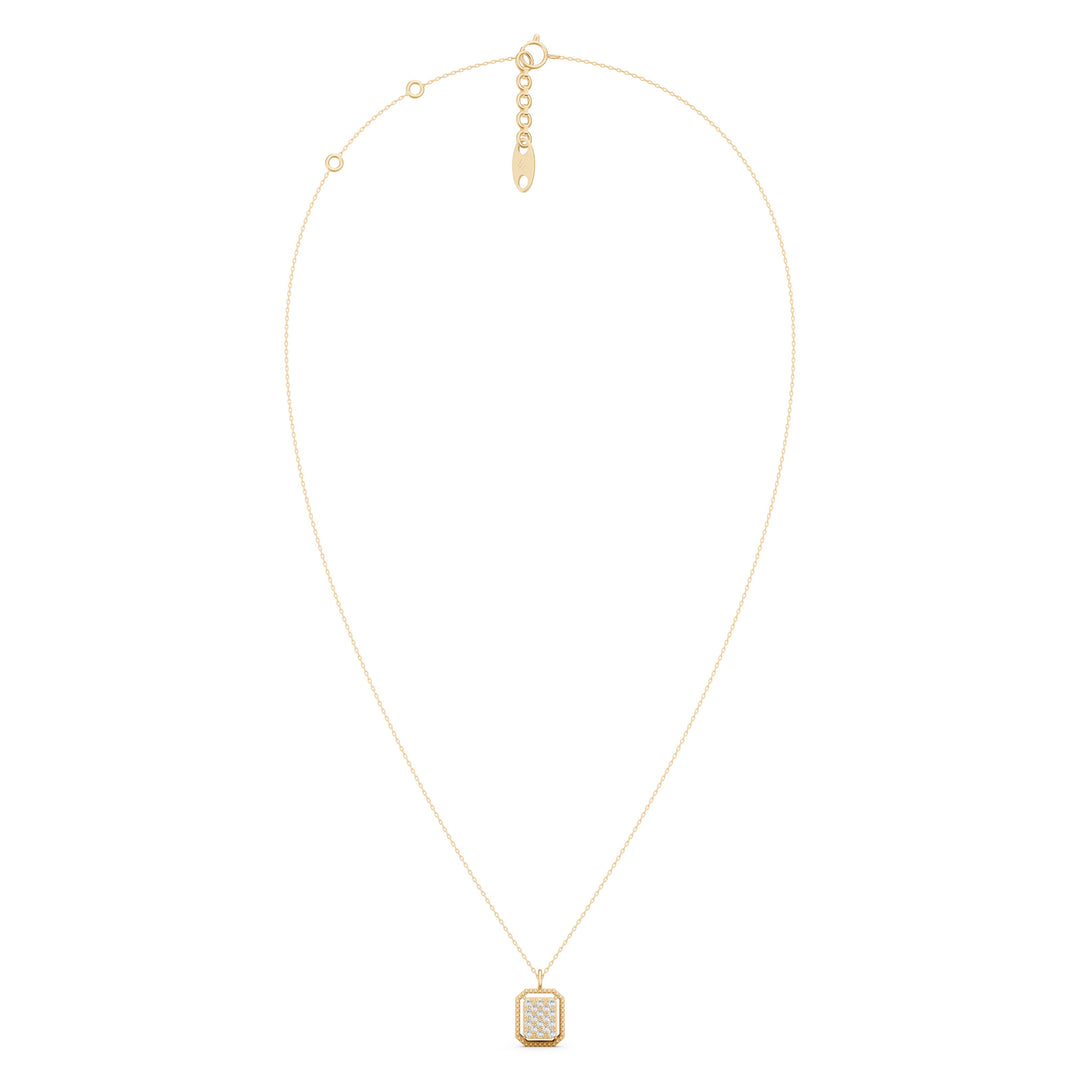 Nora Diamond chain Pendent
