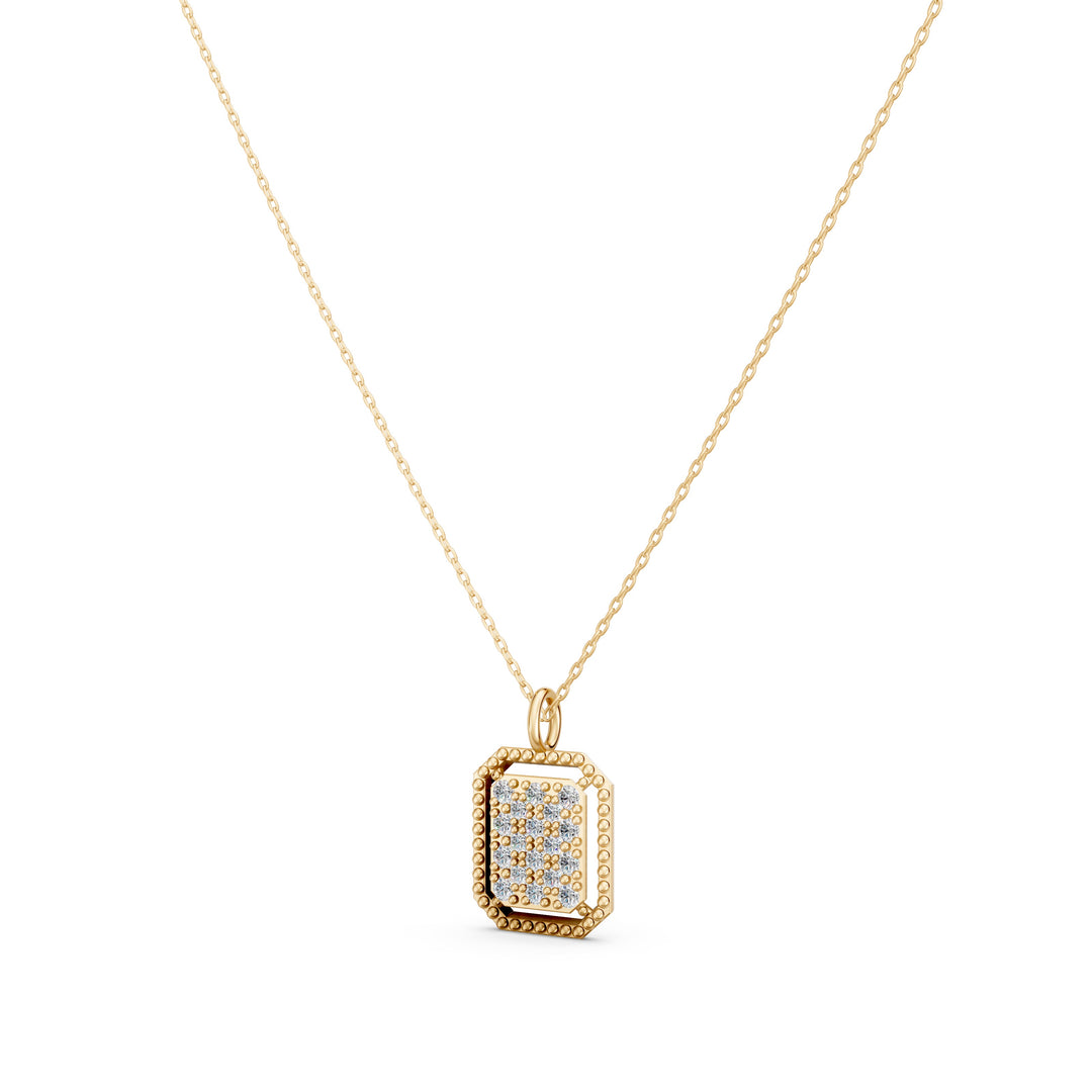 Nora Diamond chain Pendent