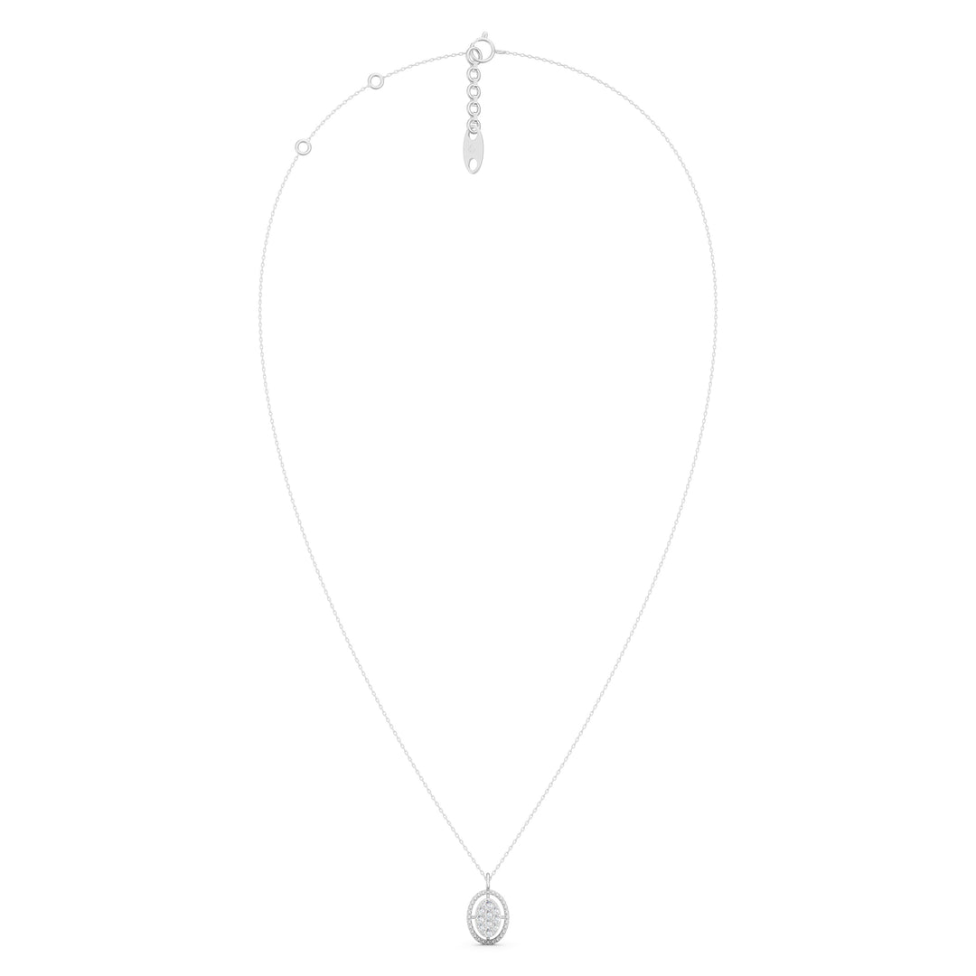 Elara Round Ladies Pendant