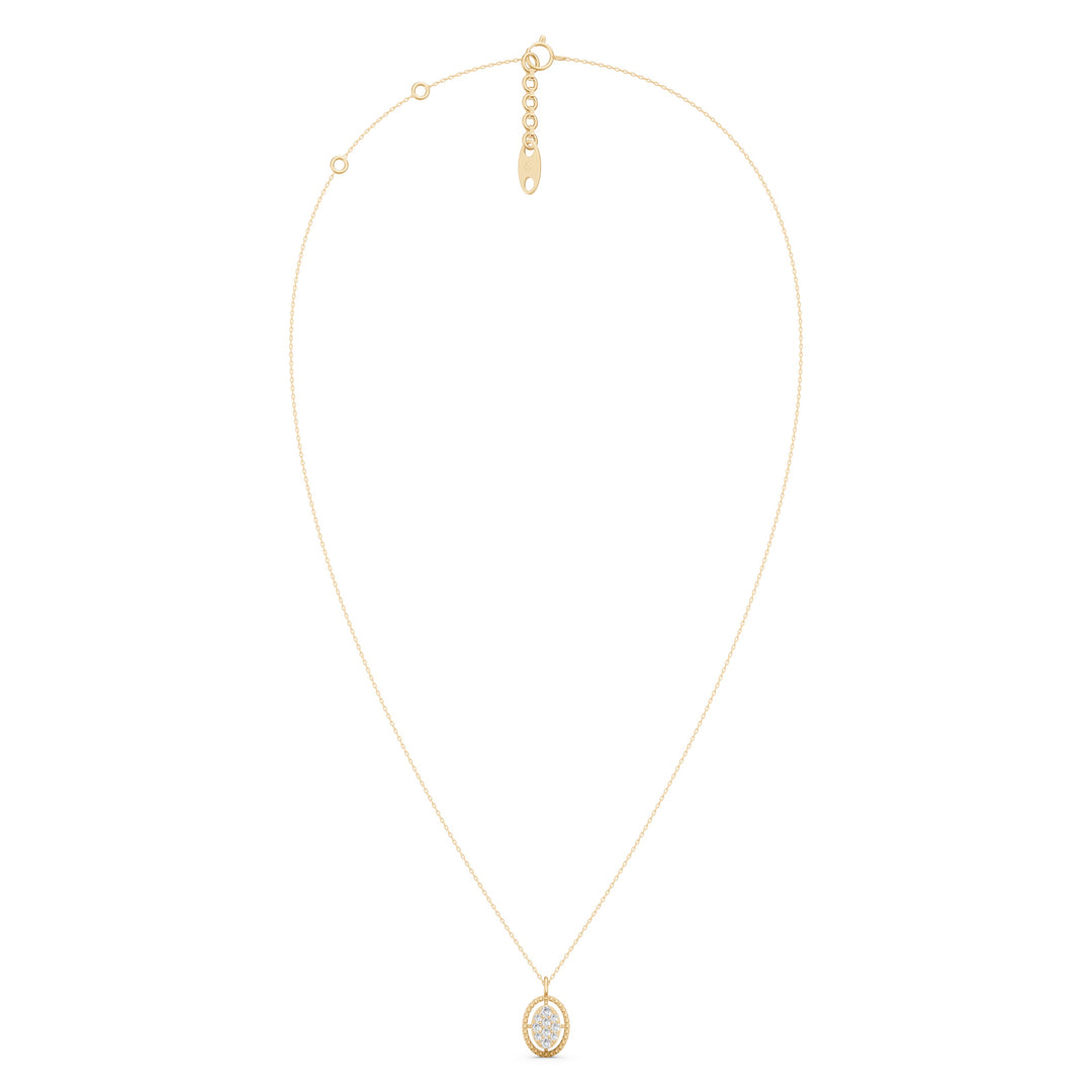 Elara Round Ladies Pendant