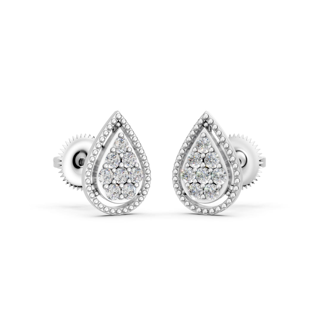 Zyra Round Ladies Earring