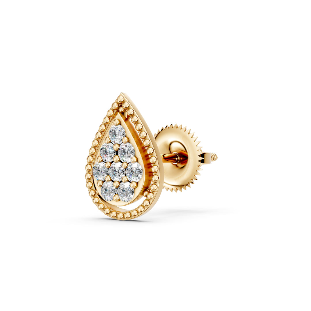 Zyra Round Ladies Earring