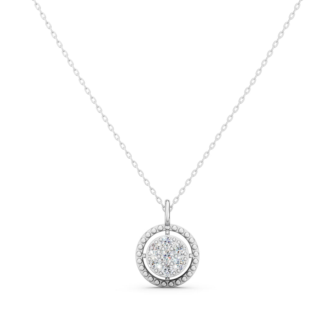 Qira Round Ladies Pendant