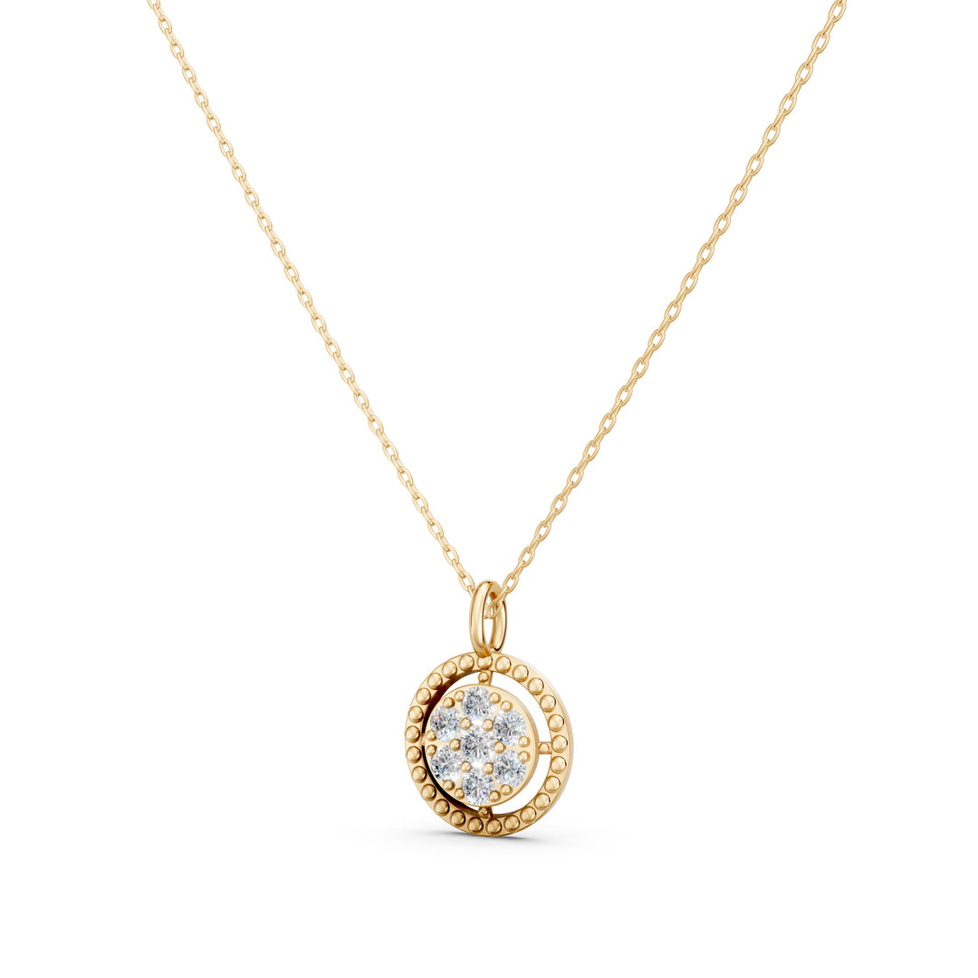 Qira Round Ladies Pendant