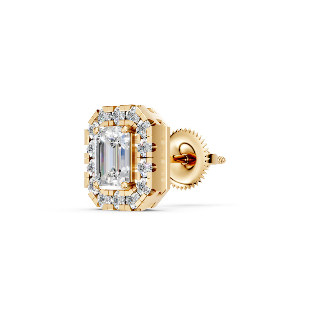 Omira Emerald Ladies Earring