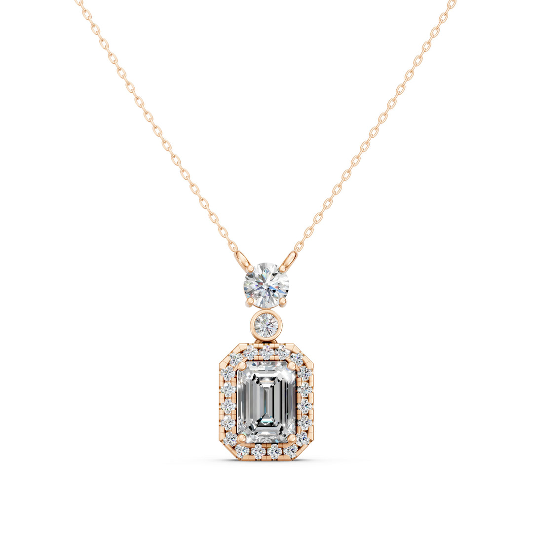 Omira Emerald Ladies Pendant