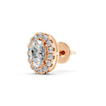 Load image into Gallery viewer, Cyra Oval Ladies Earring
