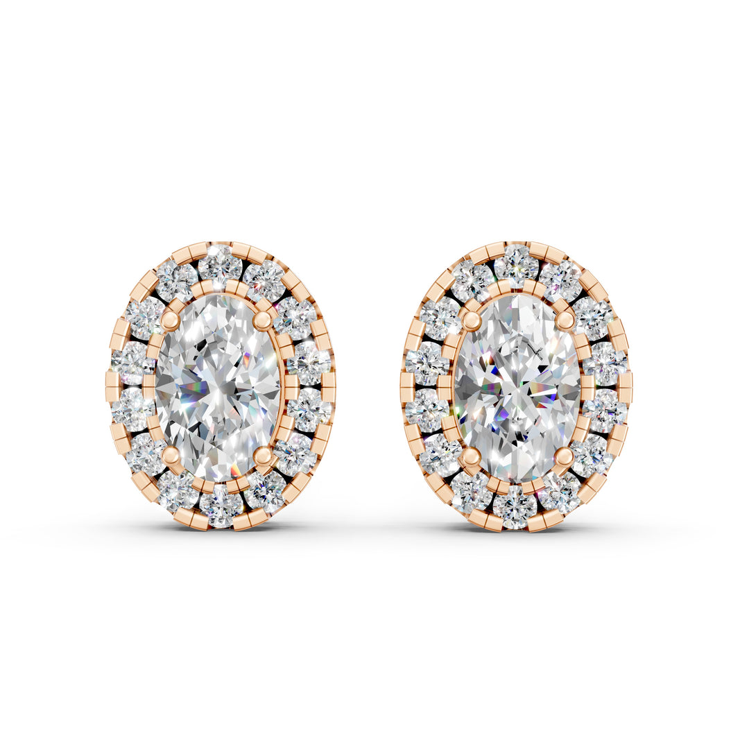 Cyra Oval Ladies Earring