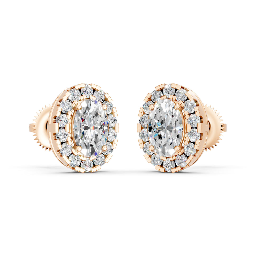 Cyra Oval Ladies Earring