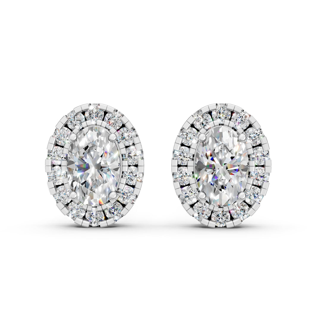 Cyra Oval Ladies Earring