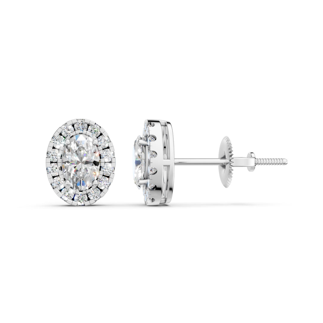 Cyra Oval Ladies Earring