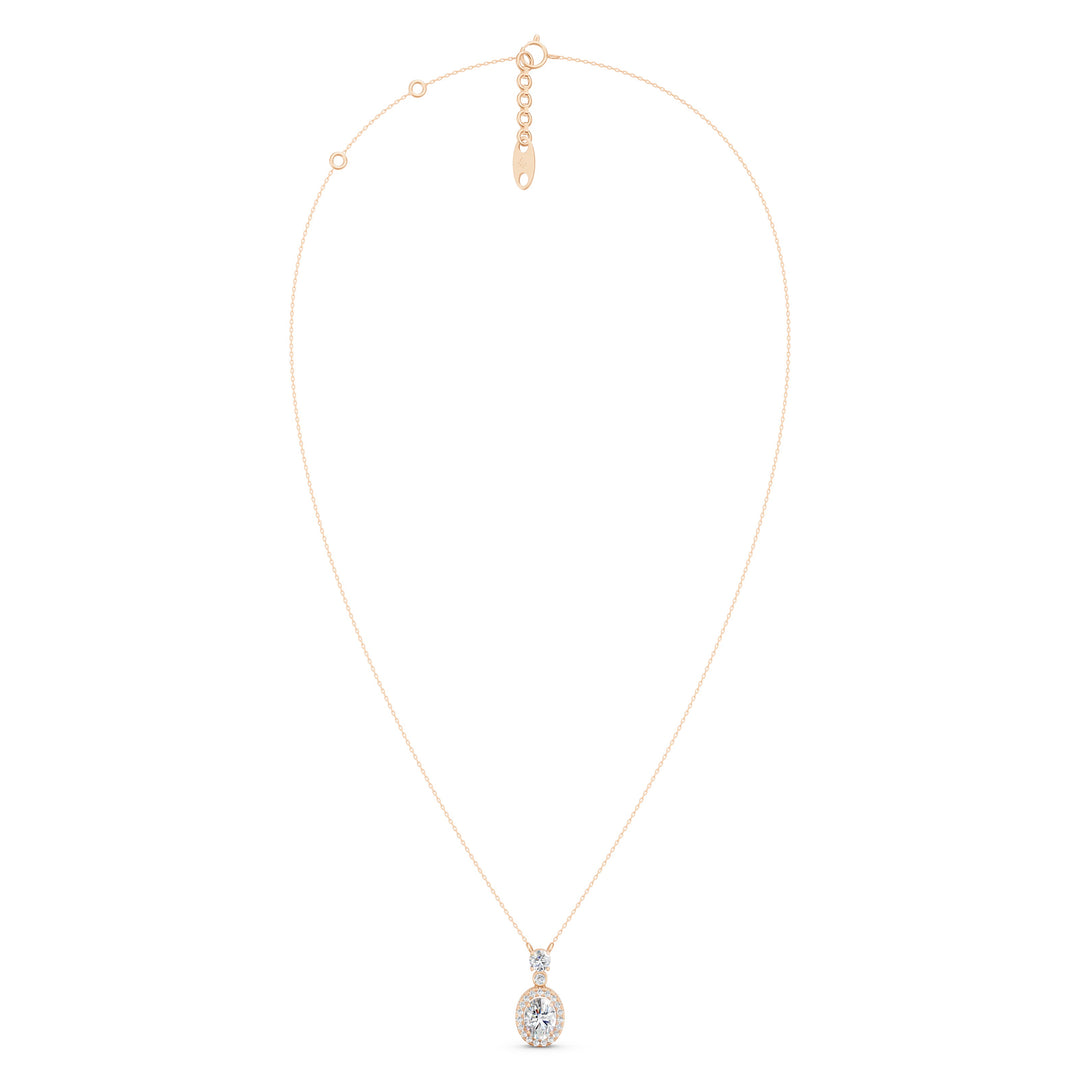Cyra Oval Ladies Pendant