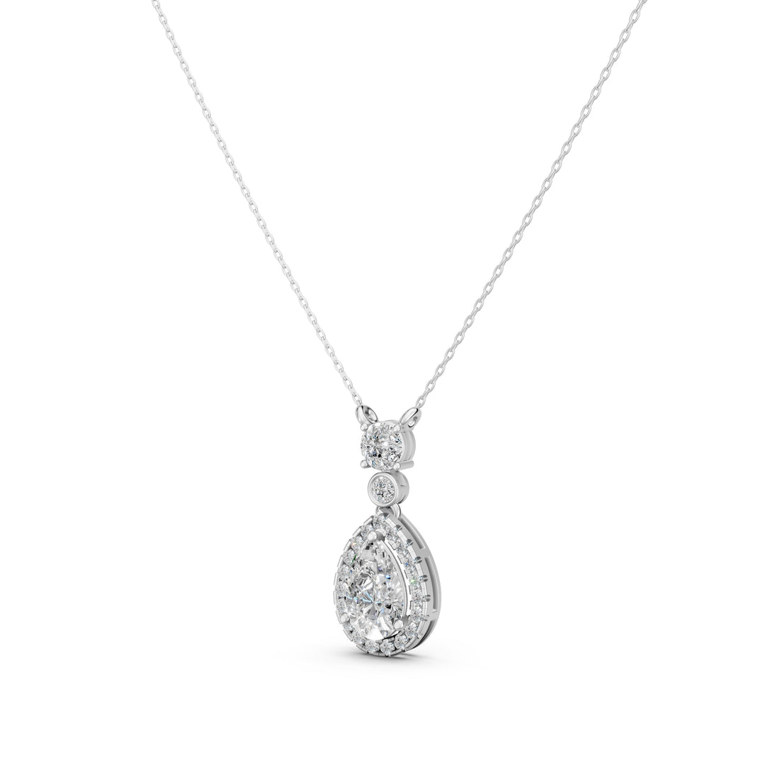 Evon Pear Ladies Pendant