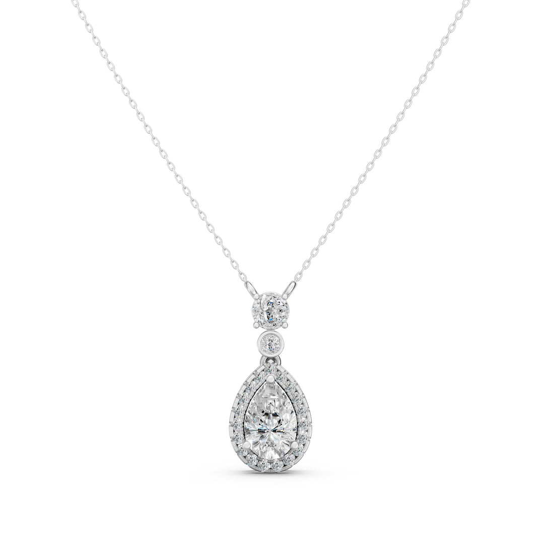 Evon Pear Ladies Pendant