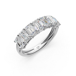Load image into Gallery viewer, Vani Emerald Diamond 7 stone Ladies Ring
