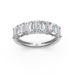 Load image into Gallery viewer, Vani Emerald Diamond 7 stone Ladies Ring
