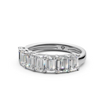 Load image into Gallery viewer, Vani Emerald Diamond 7 stone Ladies Ring
