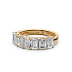 Load image into Gallery viewer, Vani Emerald Diamond 7 stone Ladies Ring

