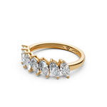 Load image into Gallery viewer, Rhea Marquise Diamond 7 stone Ladies Ring
