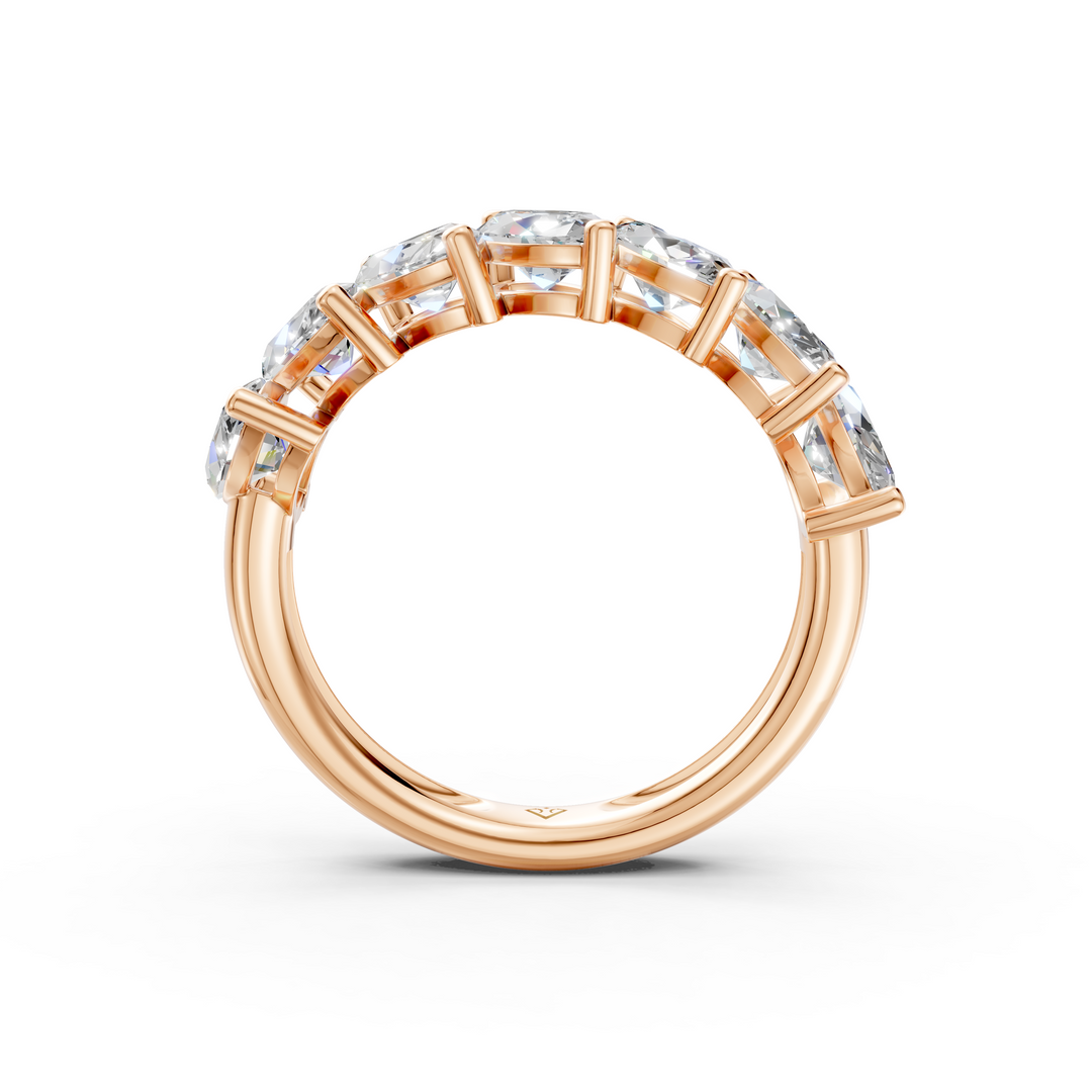 Flora Marquise Diamond 7 stone Ladies Ring